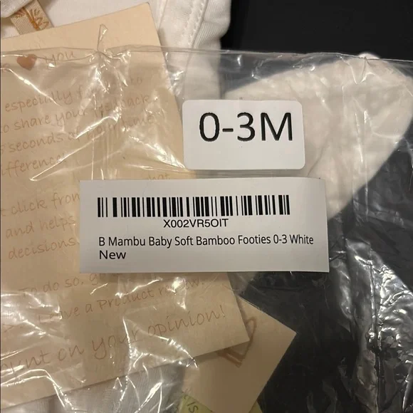 Mambu Bamboo Onesie and Hat Set - Picture 3 of 3